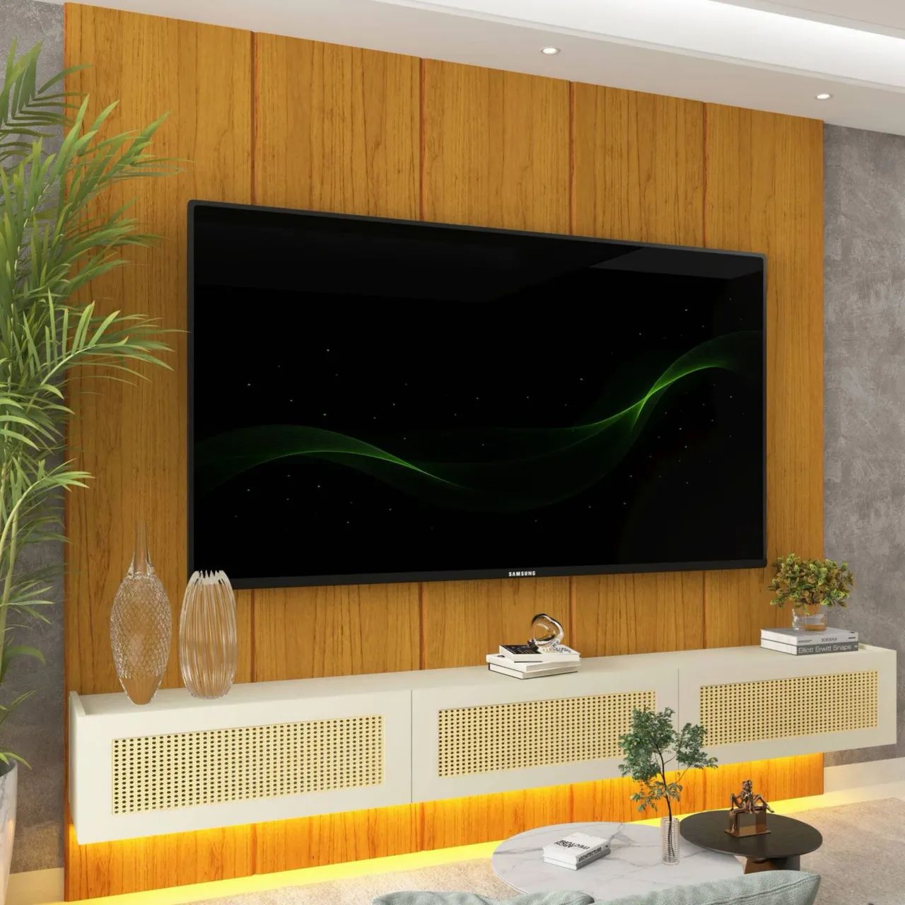 Home Suspenso com LED  c/Led 2.20m Nature l76