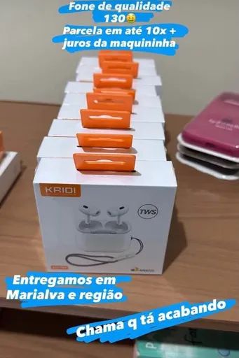 Fone de Ouvido Sem Fio Kaidi - Foto 3