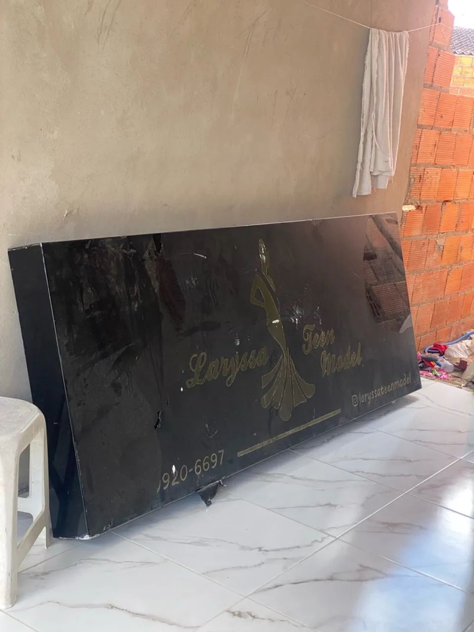 Placa para faixada de loja só pegar e plotar com seu estilo 