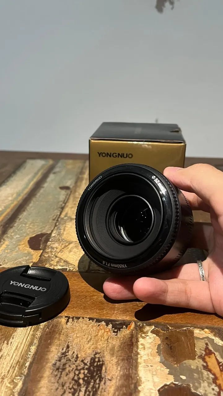 Lente Yongnuo 50mm - Foto 2