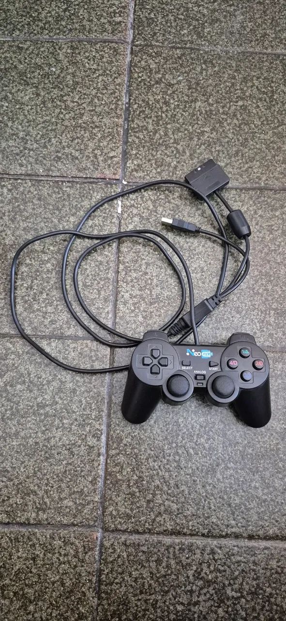 Manete com duas entradas ps3 e 2