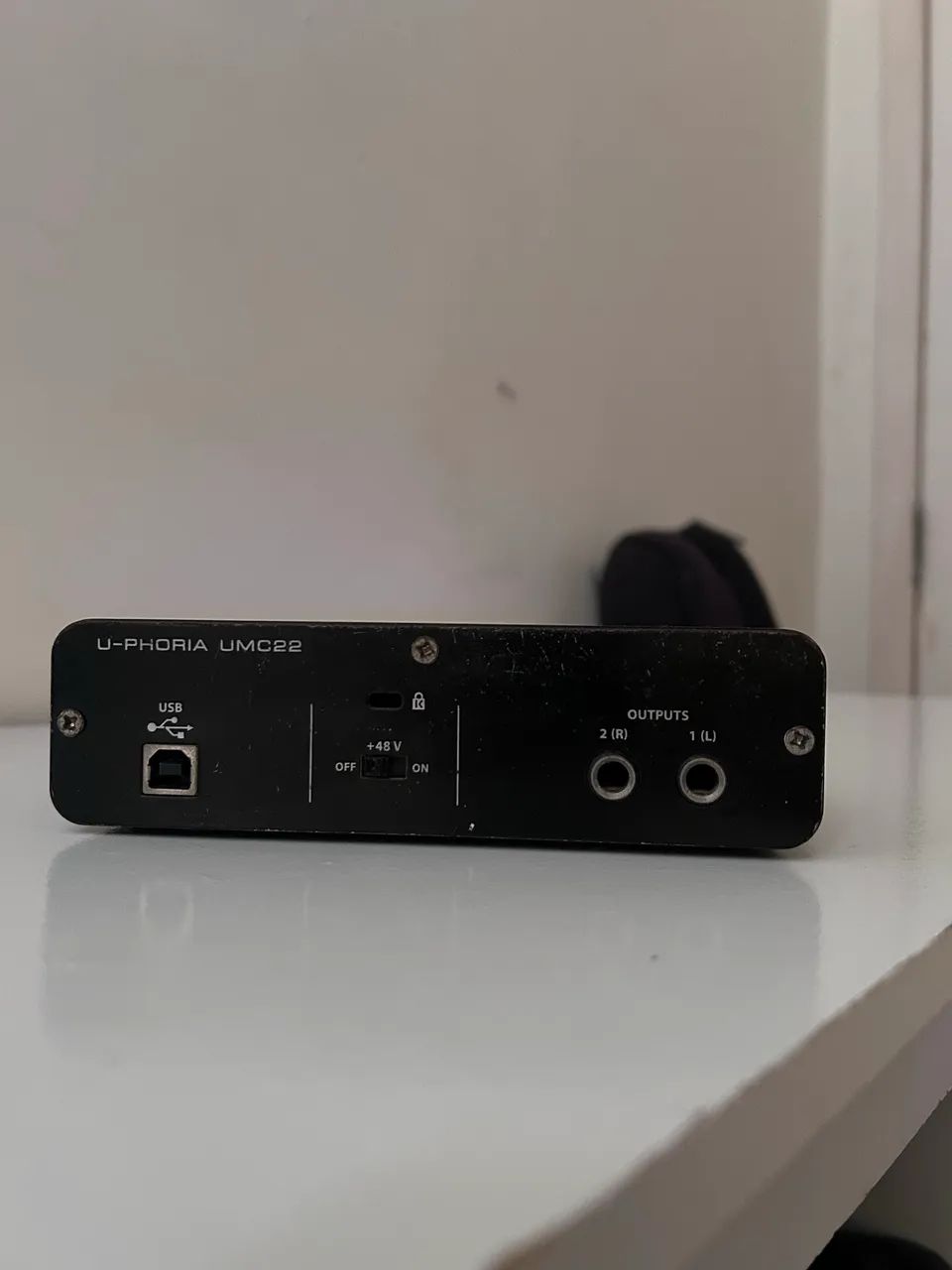 Interface de áudio Behringer UMC22  - Foto 2