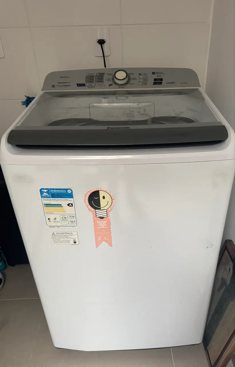 Máquina de lavar roupas Panasonic 14 quilos 