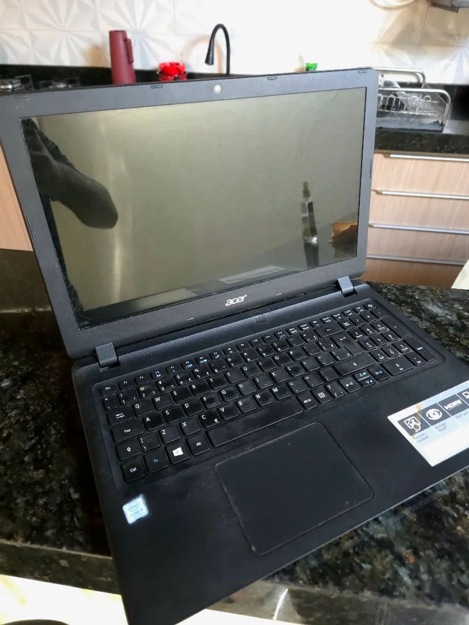 Notebook acer aspire funcionando normalmente 