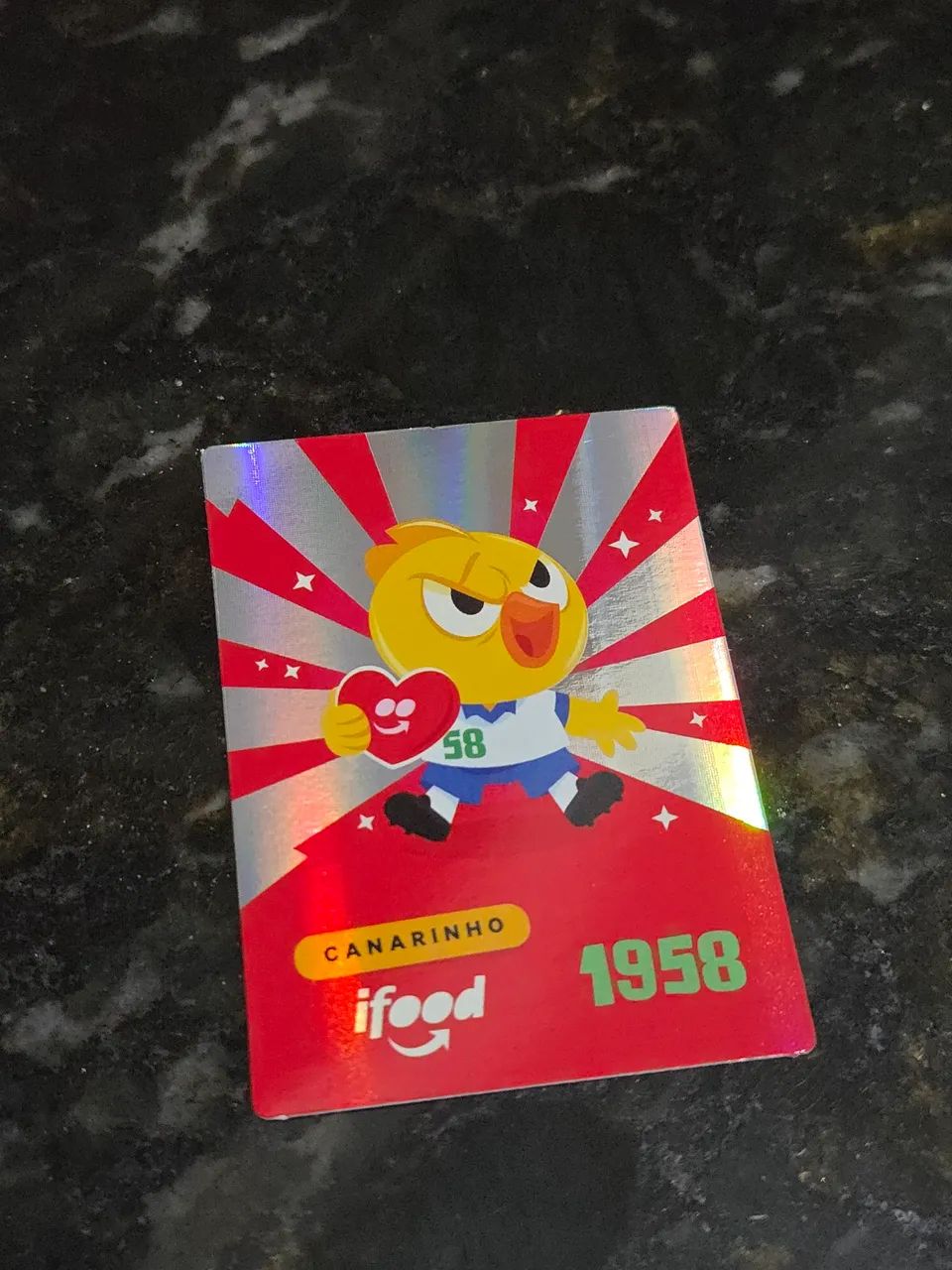 Card Canarinho iFood 1958