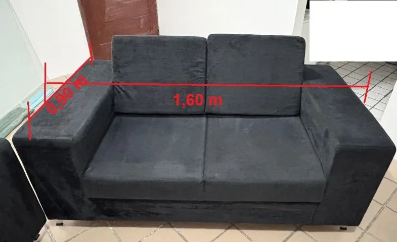 Sofá Jacauna, 5 lugares 4 Peças  - Foto 2