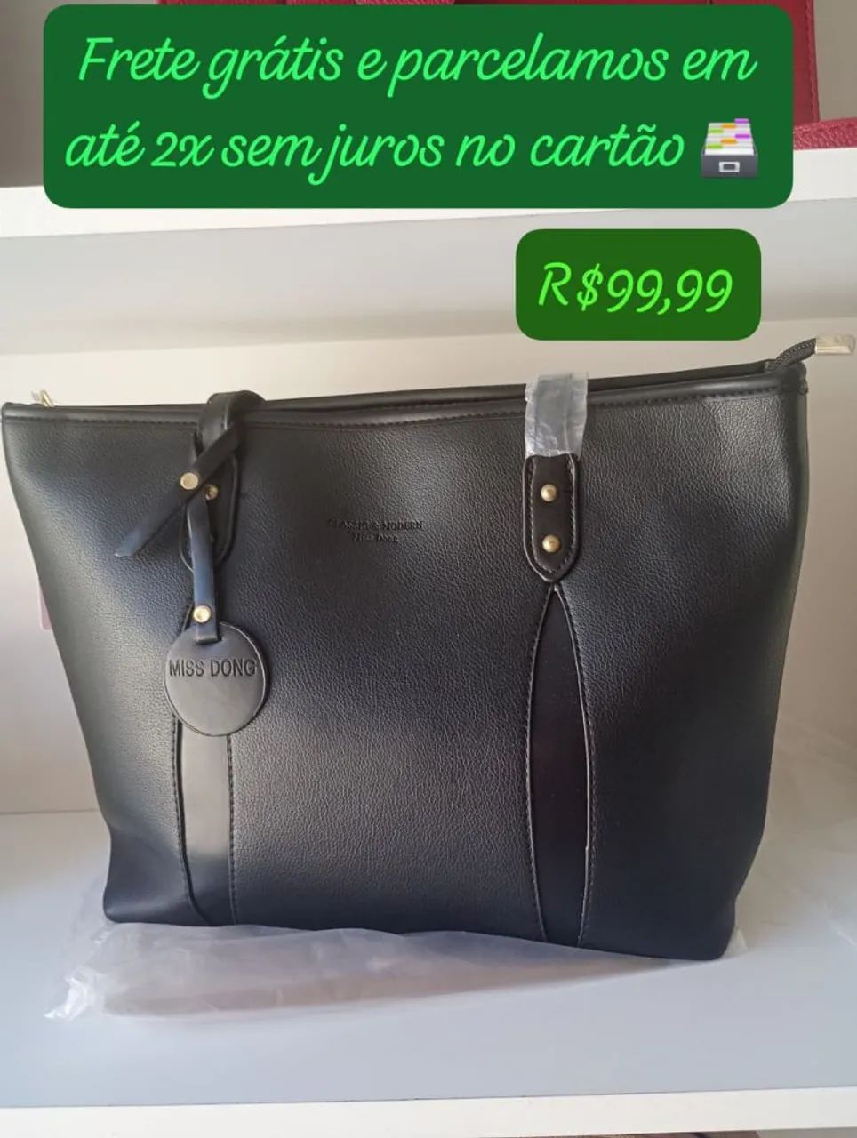 Frete grátis e parcelamos em até 2x sem juros no cartão, bolsas com estilo  - Foto 4