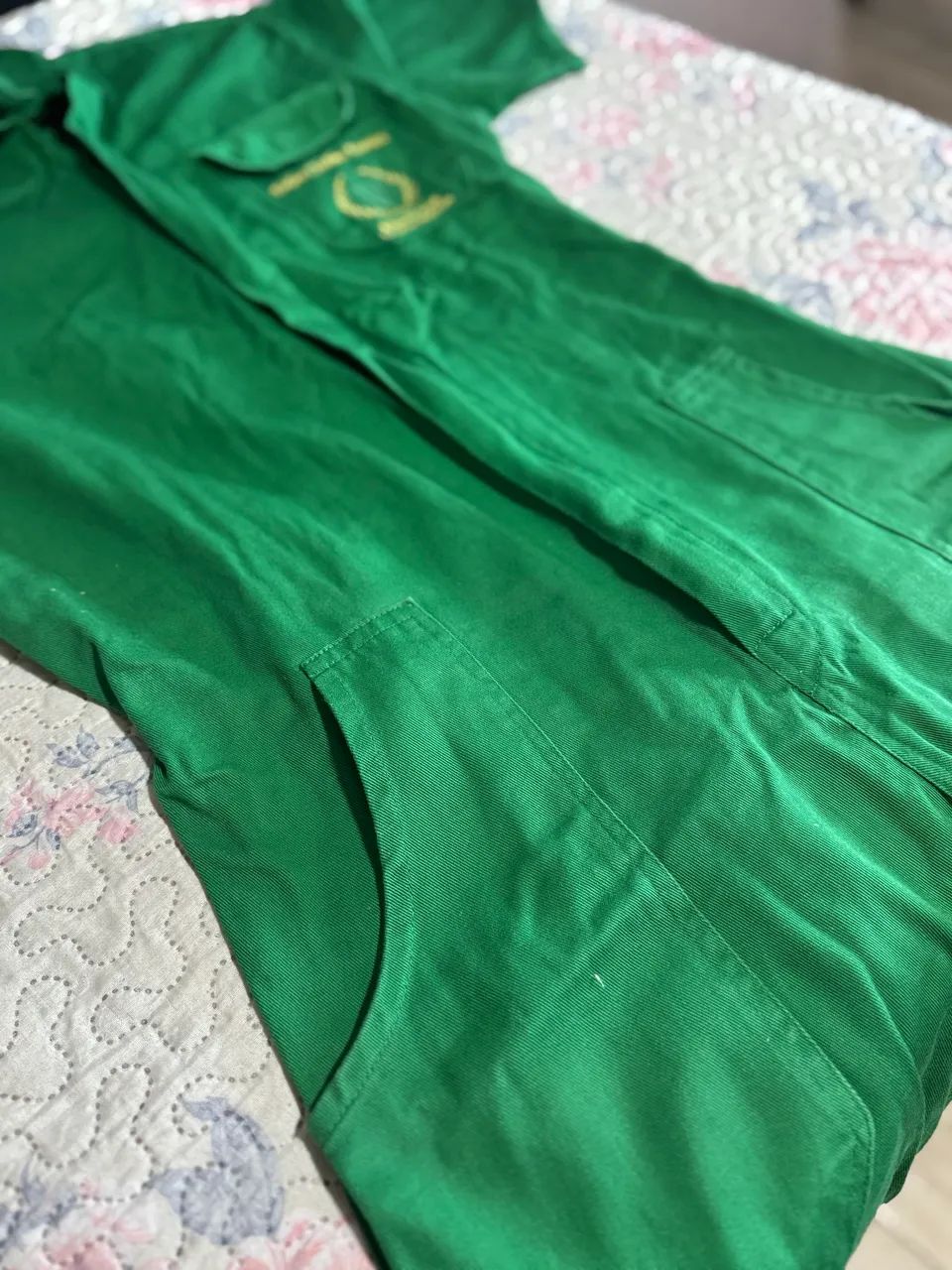 Macacão Gabardine Verde - Medicina Veterinária - Foto 2
