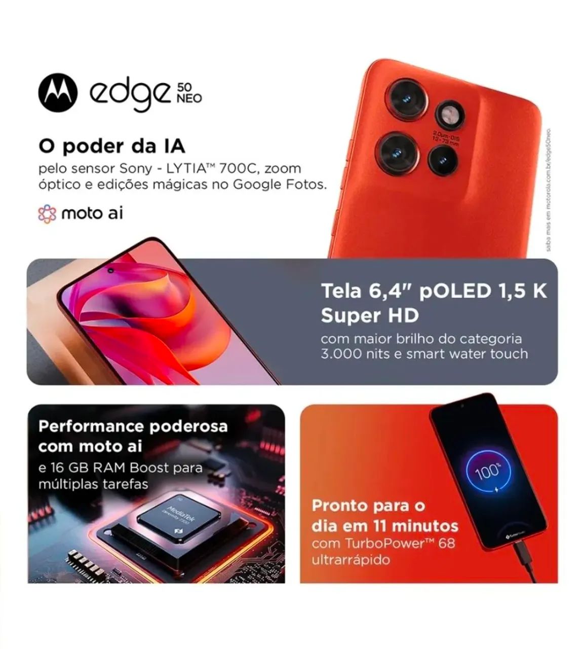 Moto Edge 50 Neo - Foto 2