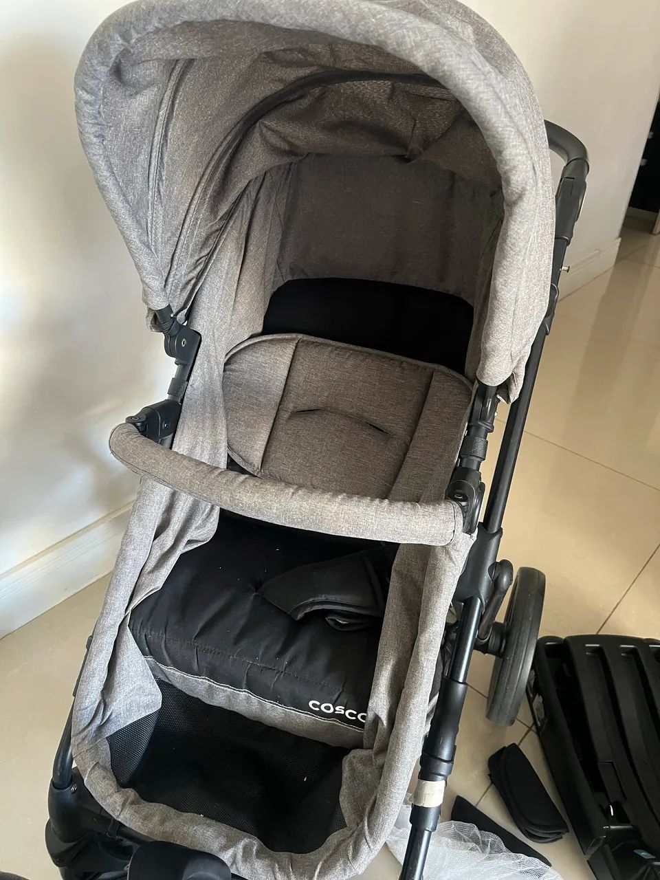 Carrinho de bebê e cadeirinha carro - Foto 4