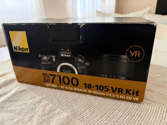 Câmera Nikon D7100 - a MAIS NOVA disponível