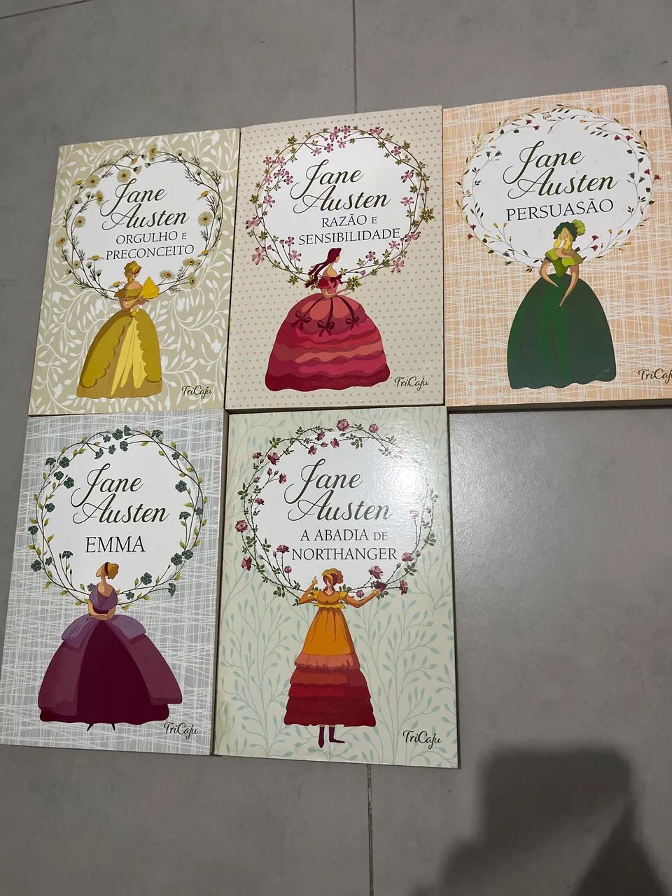  5 livros jane austen