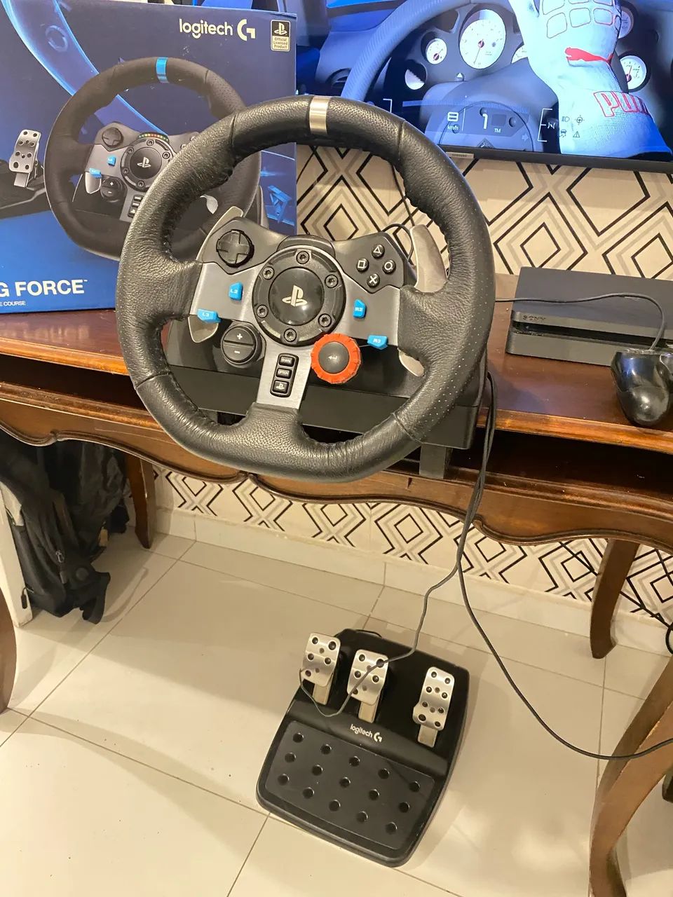 Volante G29 - PS4 | PS5 - Foto 4