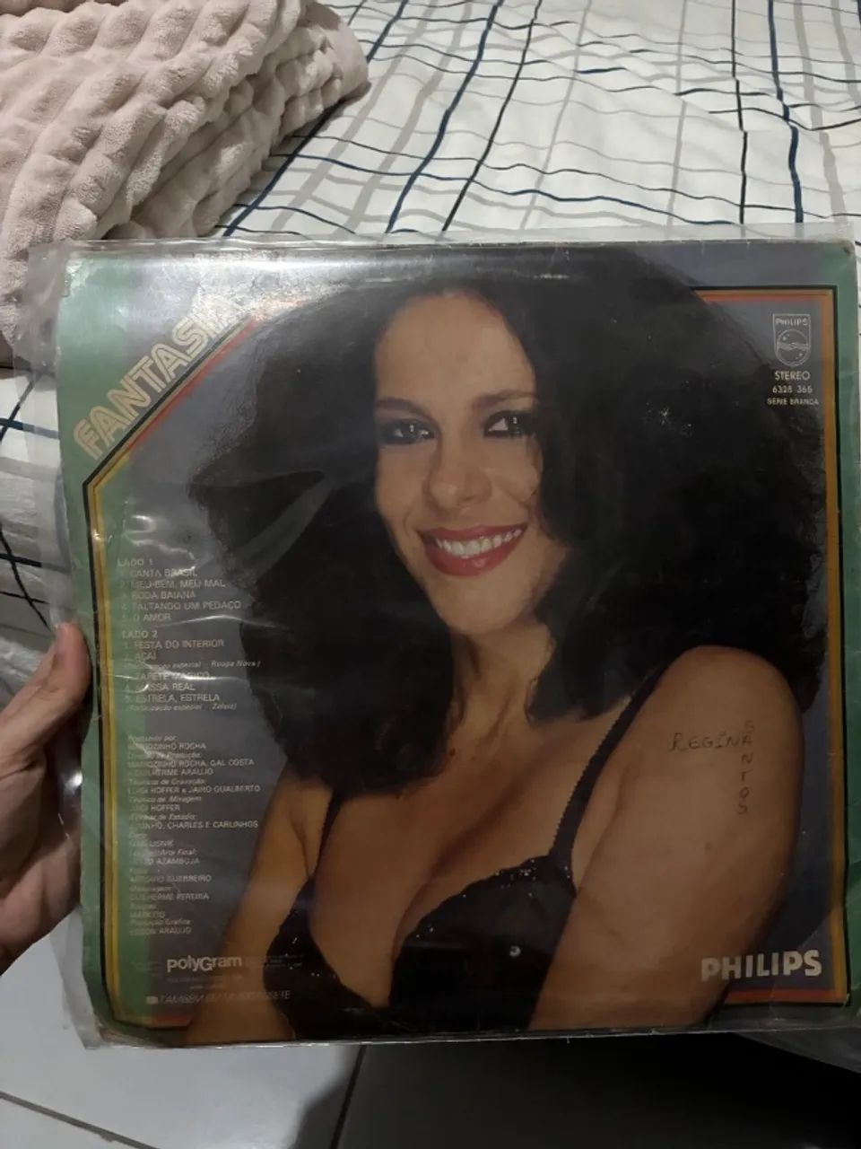 disco de vinil fantasia da gal costa - Foto 3