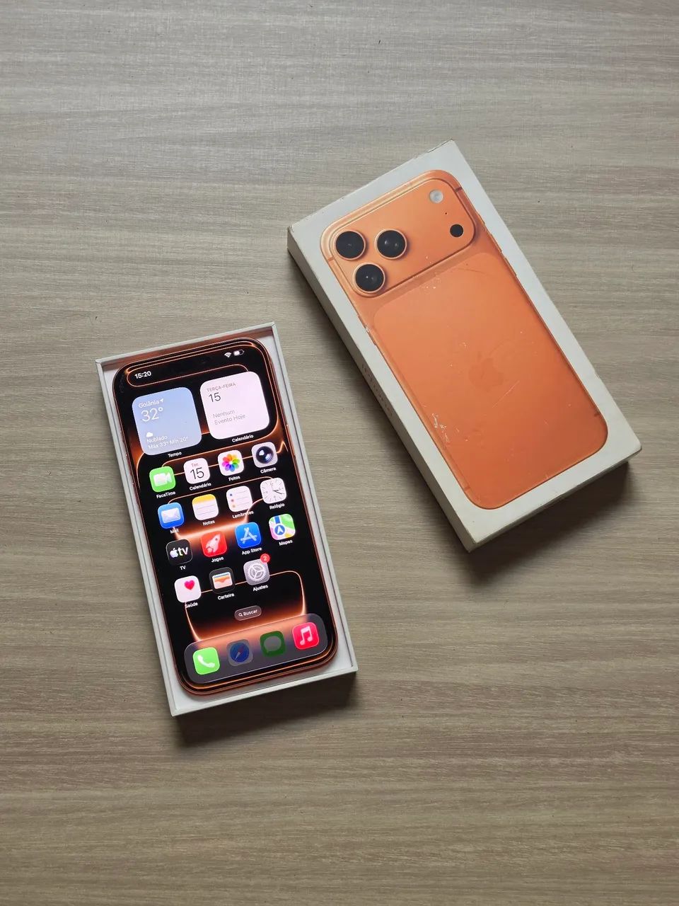 IPhone 17 Pro Max 256GB Laranja garantia 11/26 - Foto 3