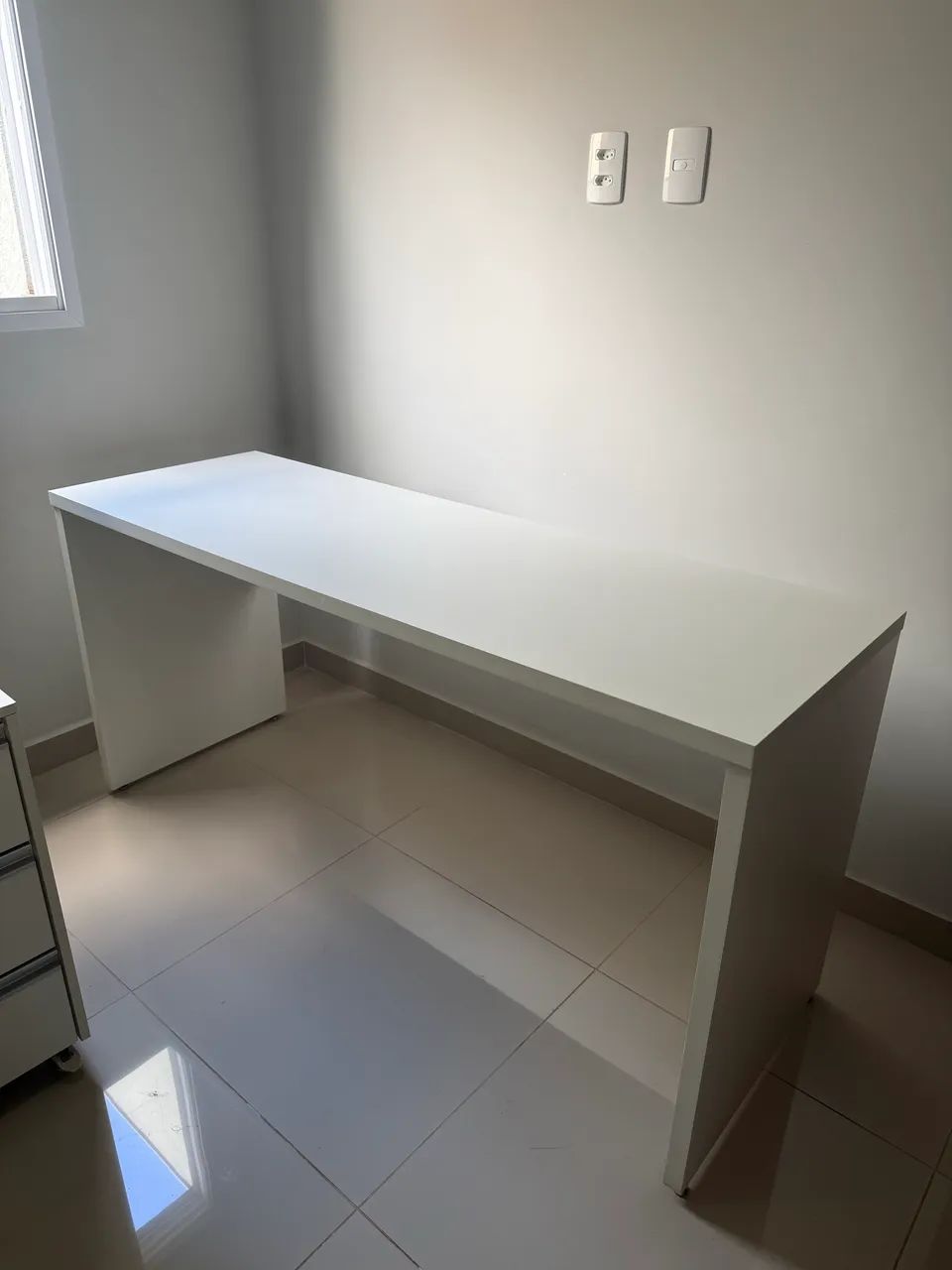 Mesa de Escritorio Branca - Foto 4