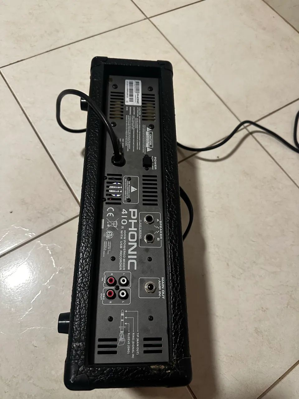 Mixer amplificador  - Foto 2