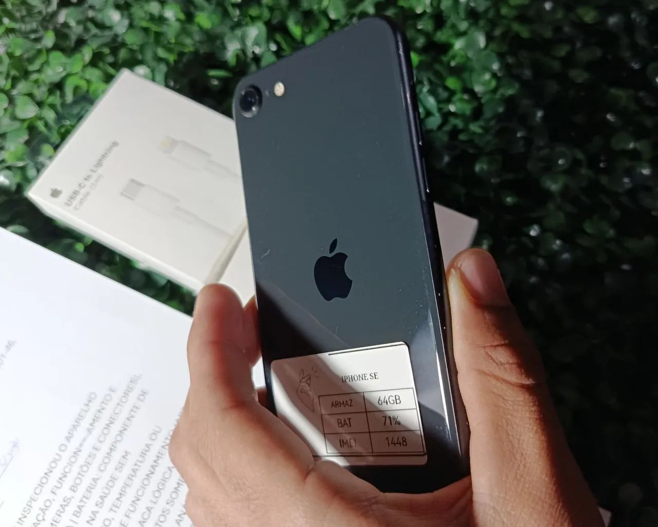iPhone SE 2ª geração 64 GB preto