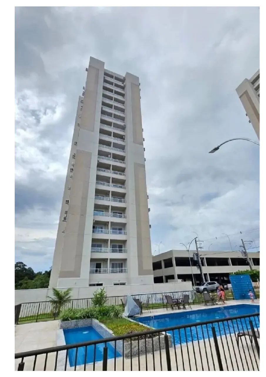 Apto com dois quartos sendo um suítes na Ponta Negra - 63m²