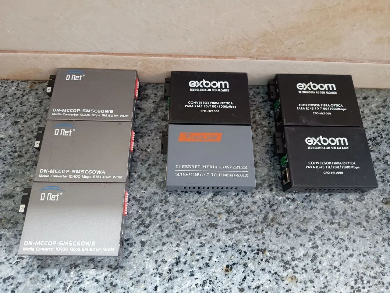 Vendo lote de Conversores De Mídia Fibra Óptica, todos funcionando. Leia. - Foto 6