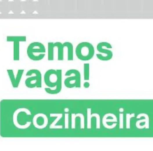 VAGA COZINHEIRA NOITE 5x2