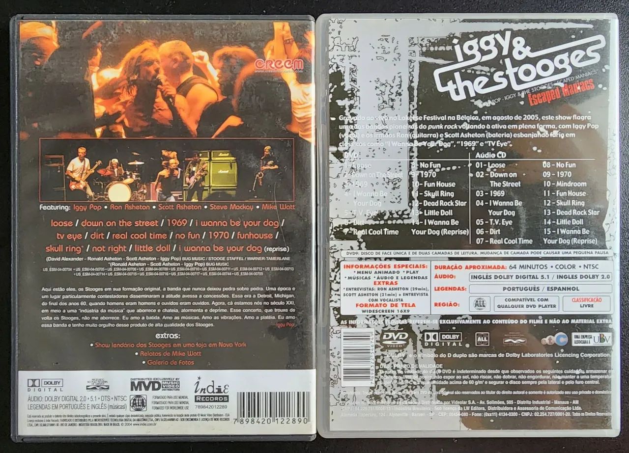 2 DVD + 1 CD The Iggy Pop and the Stooges - Foto 2