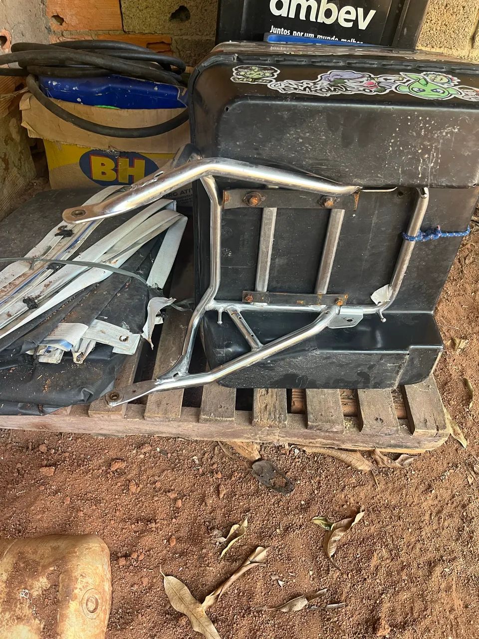 Baú  90 litros ótimo estado  - Foto 3