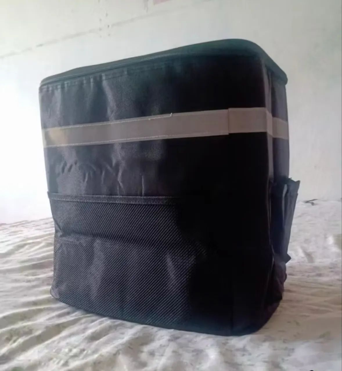 mochila entregador, fábio e prática 