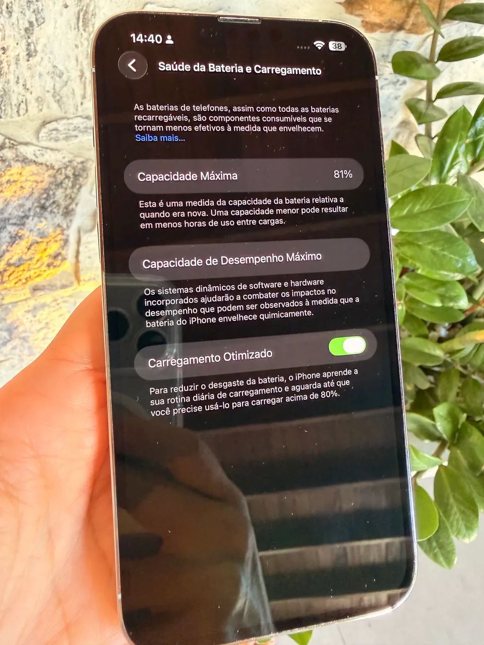 Iphone 13 Pro Max com carregador e caixa - Foto 2