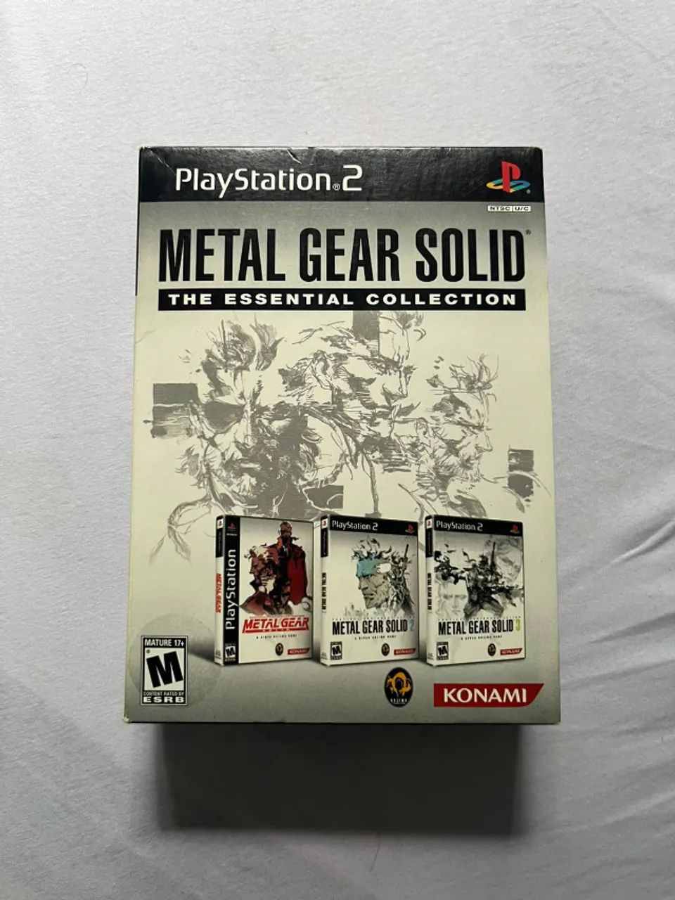 Metal Gear Solid ESSENTIAL COLLECTION PS2 USADO