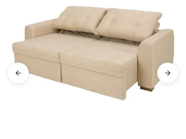 Sofa retratil usado - Foto 2