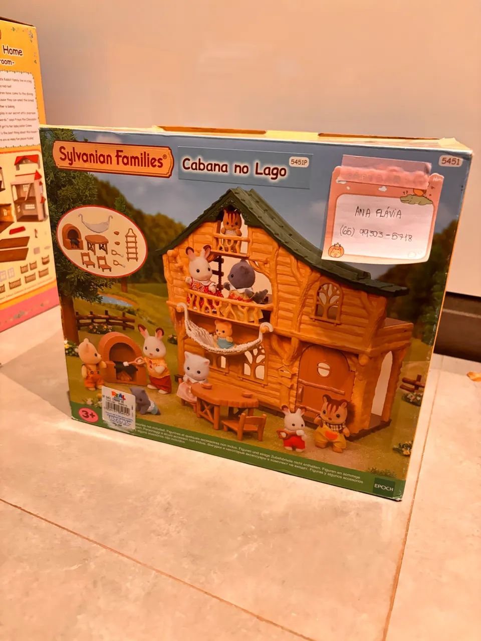 Cabana no lago - lakeside lodge sylvanian families