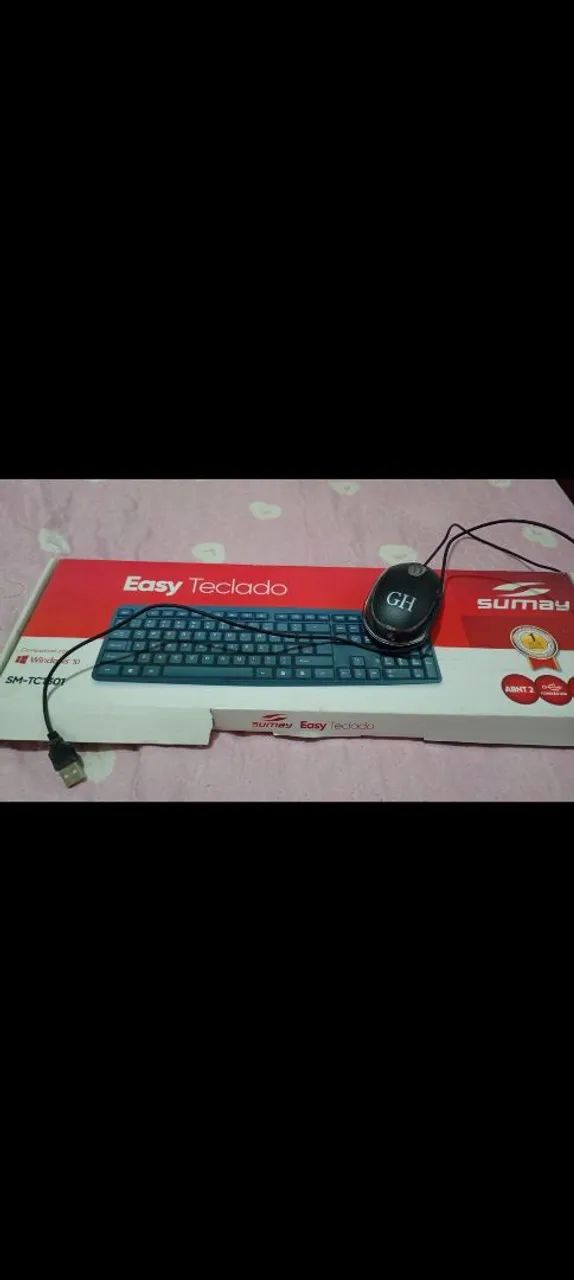 Teclado, mouse e monitor para PC - Foto 4