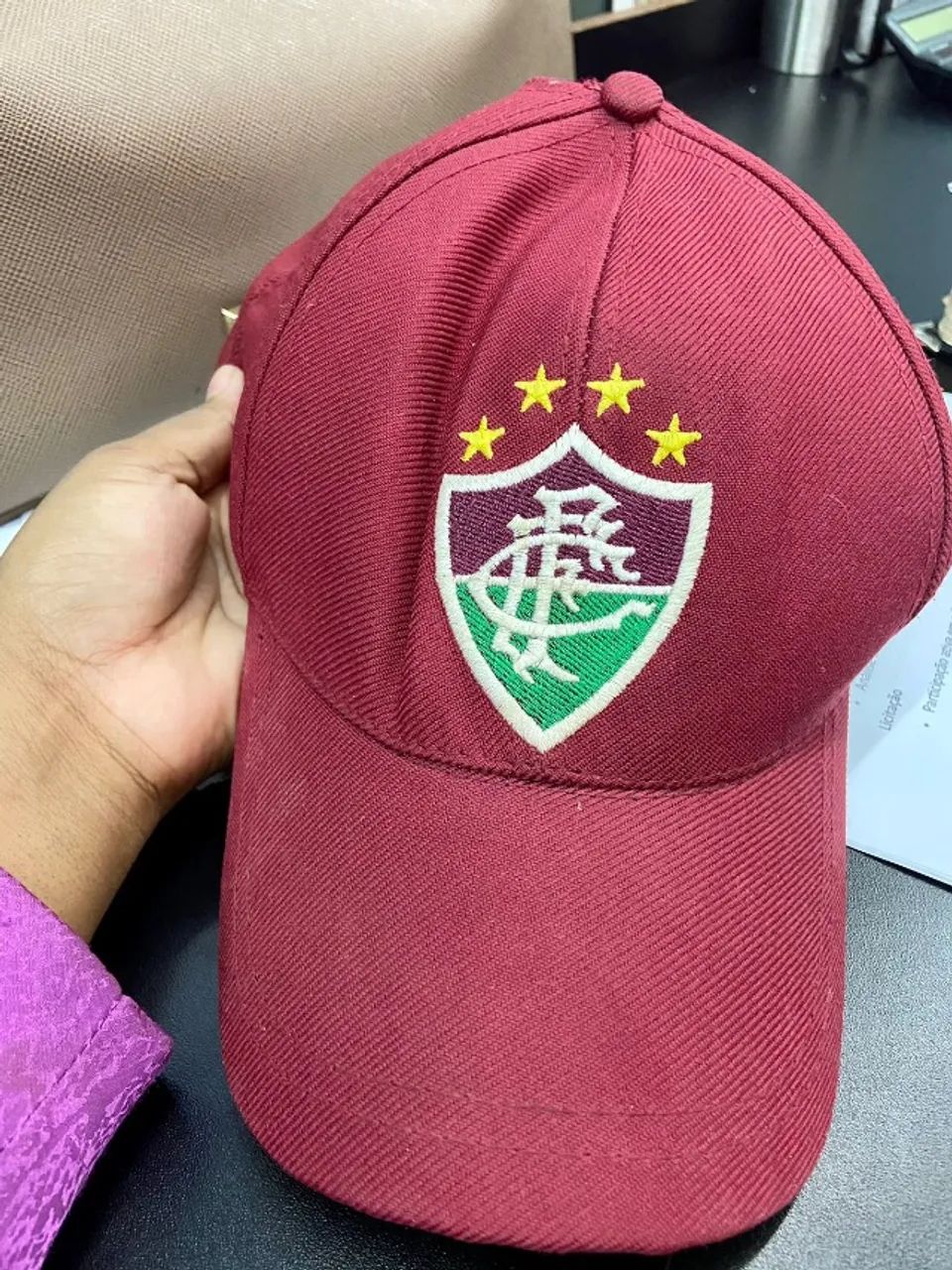 Boné Fluminense seminovo  - Foto 2