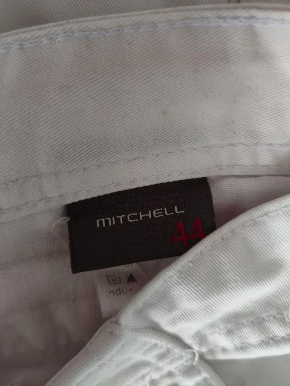 Bermuda Branca Mitchell. - Foto 4