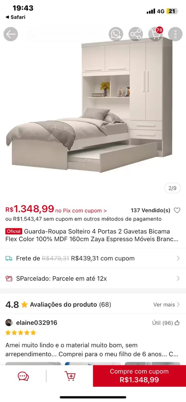 Guarda roupas 