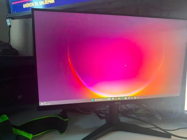 Monitor Gamer AOC 21,5" 22B1H FHD, 60hz, HDMI/VGA, 5ms, Preto