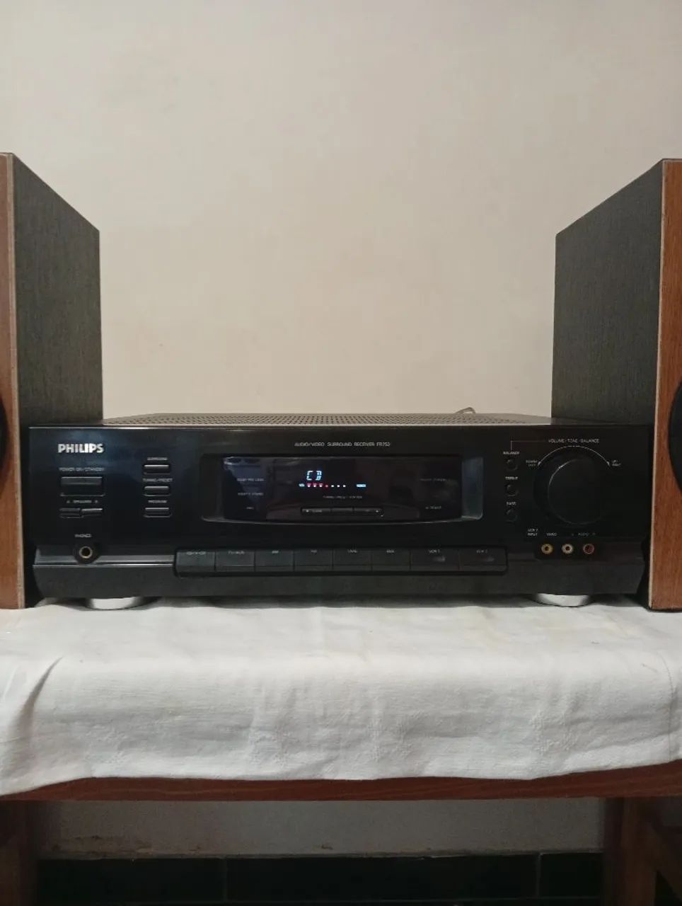 Caixas acústicas bookshelf e receiver Philips - Aceito troca(LEIA) - Foto 5