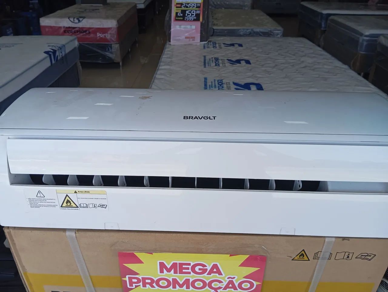 Ar condicionado Bravolt 12 mil BTUS  - Foto 3