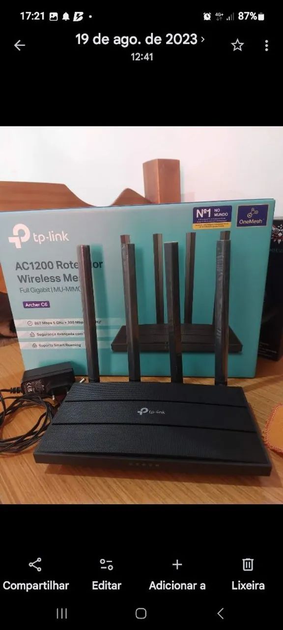 Moldem roteador ttp link ac1200 - Foto 4