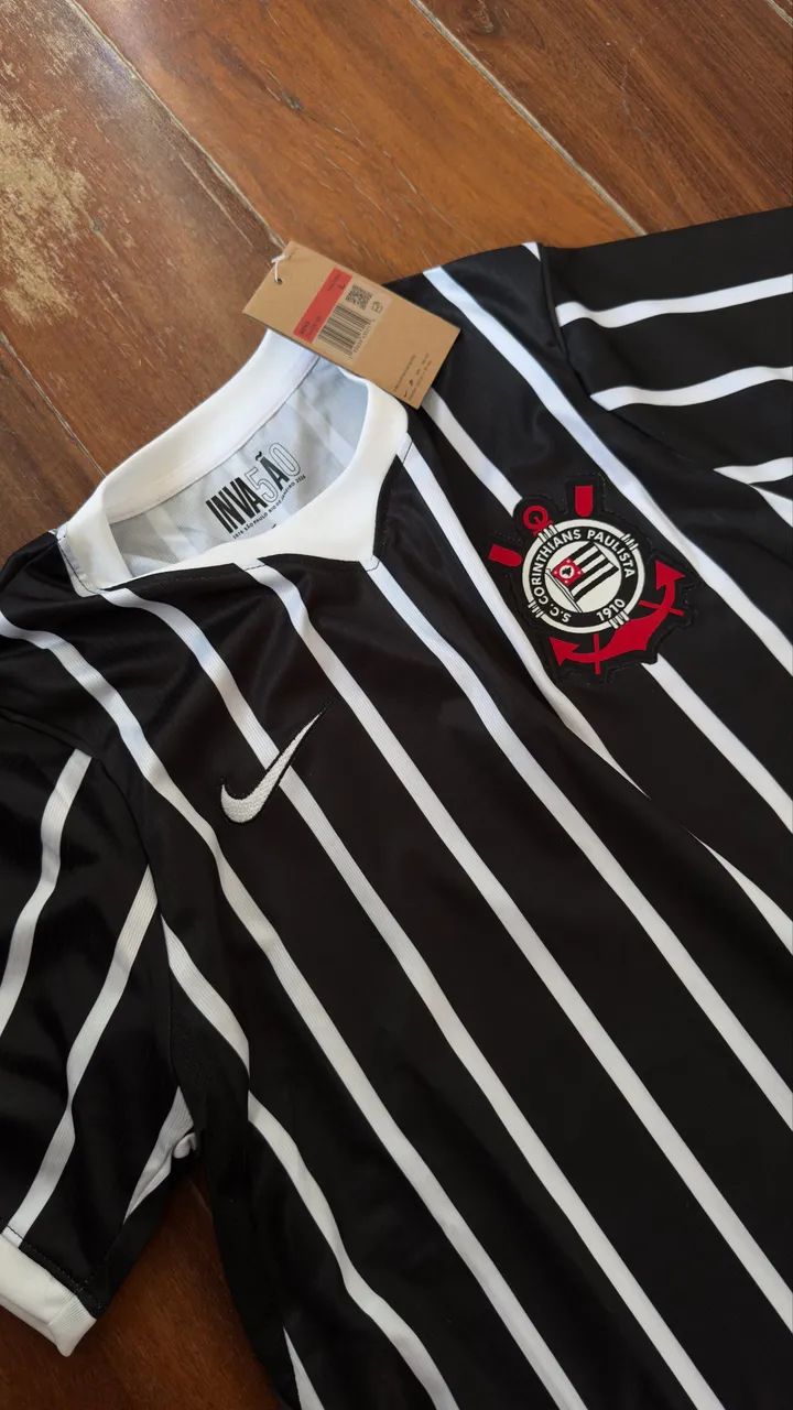 Camiseta Corinthians Modelo Torcedor 2026 (com medidas) - Foto 3