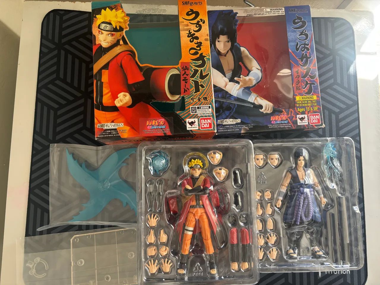 SHFiguarts BANDAI Sasuke Uchiha e Naruto Senin Mode