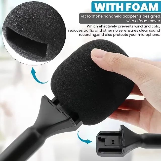 Adaptador Bastão para Microfone Lapela - Foto 5