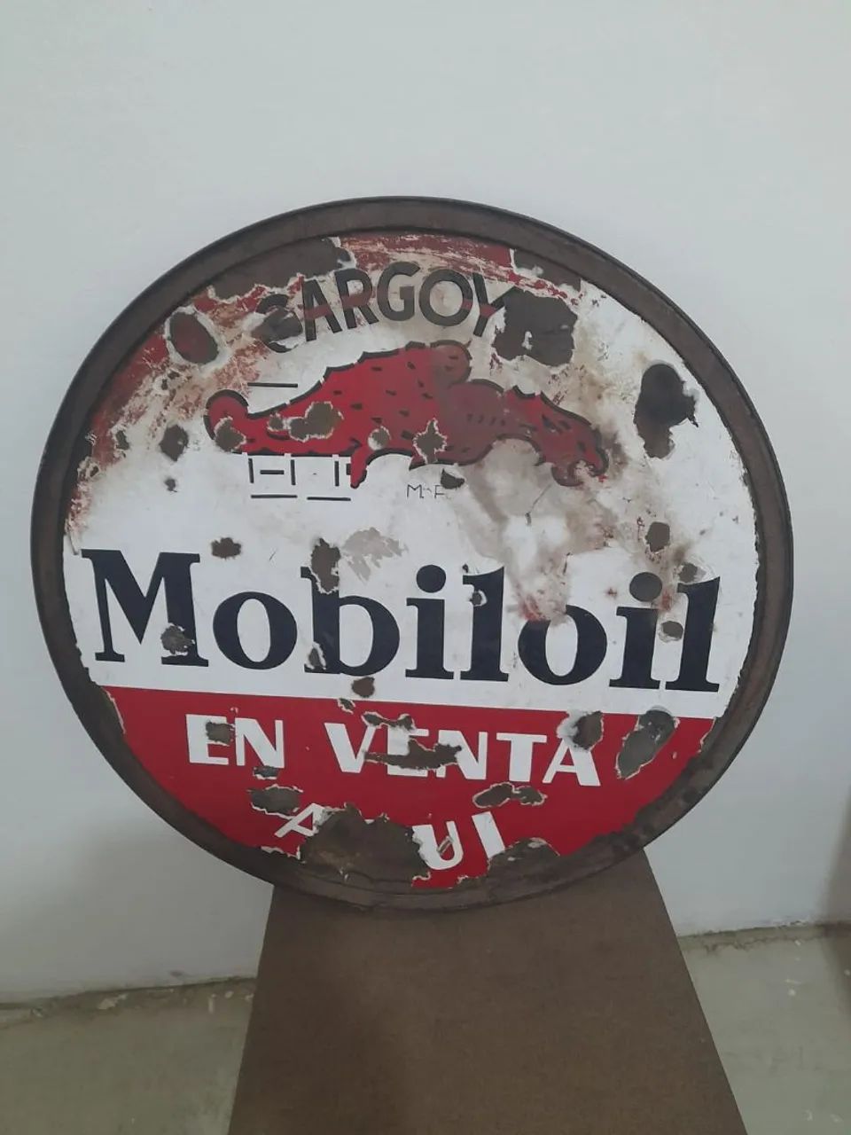 Placa antiga original 