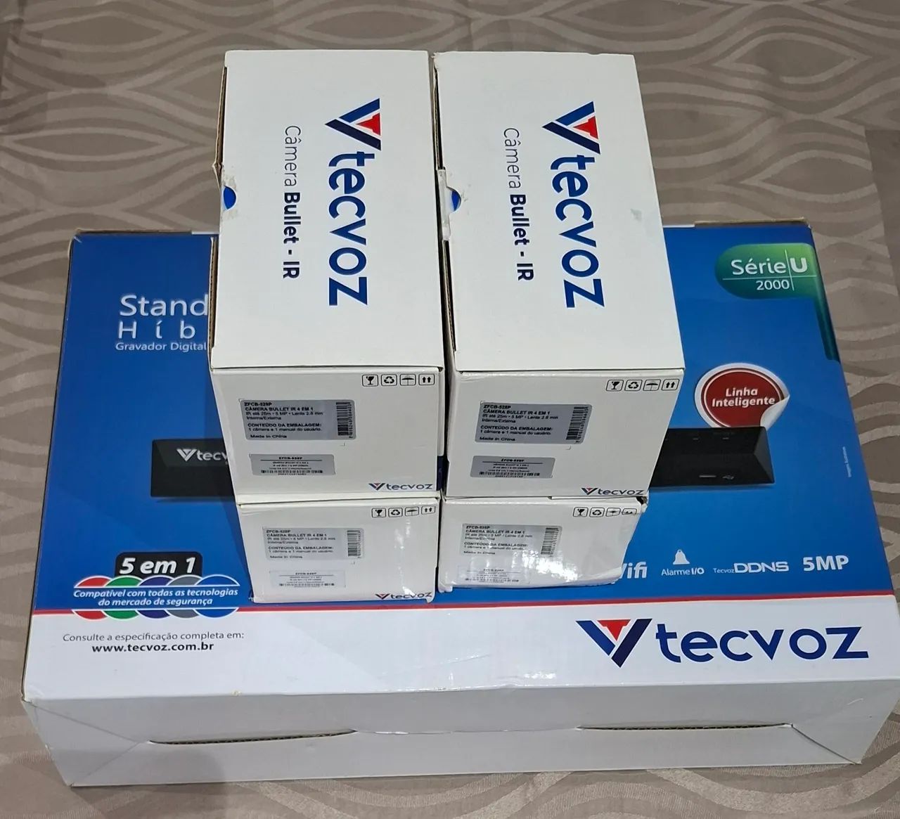 Kit DVR e Câmeras Tecvoz  - Foto 3