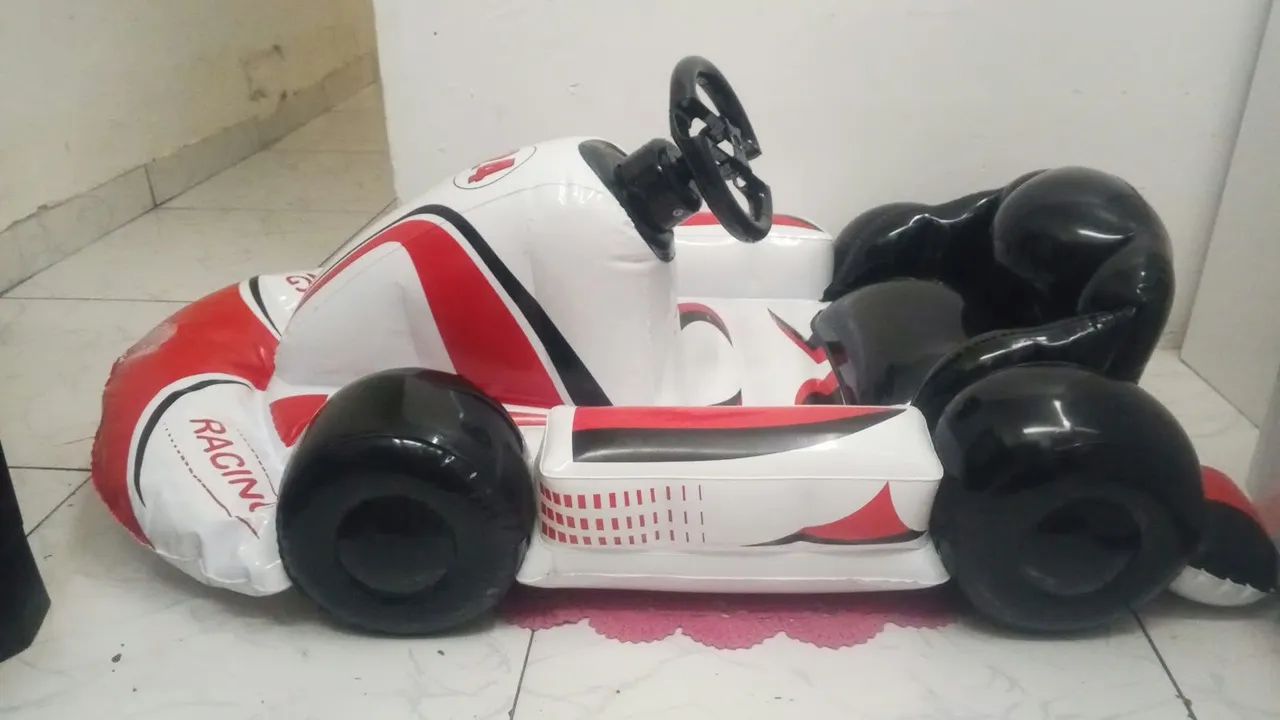 Carrinho inflável 
