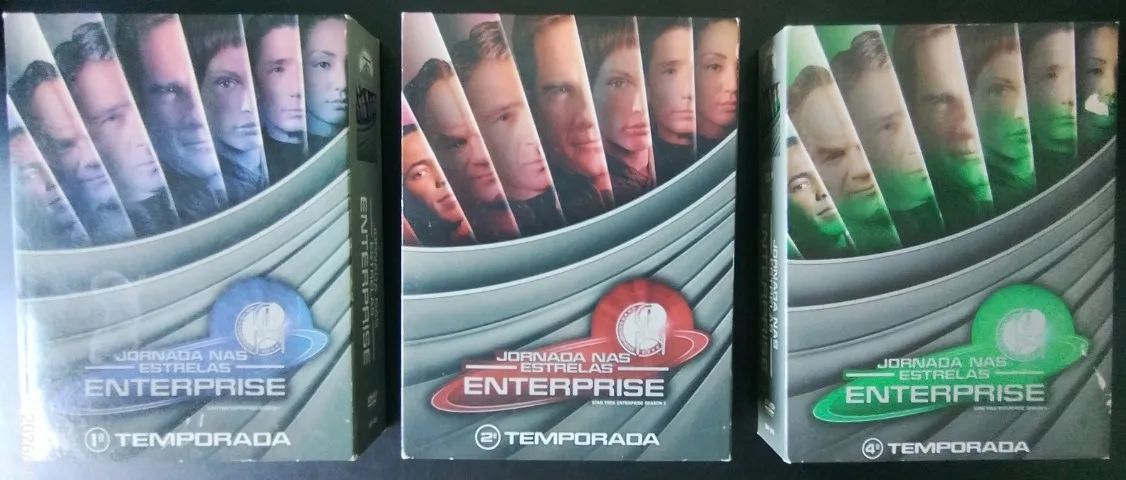 StarTrek Jornada nas Estrelas (vários) em DVD Original - Foto 3