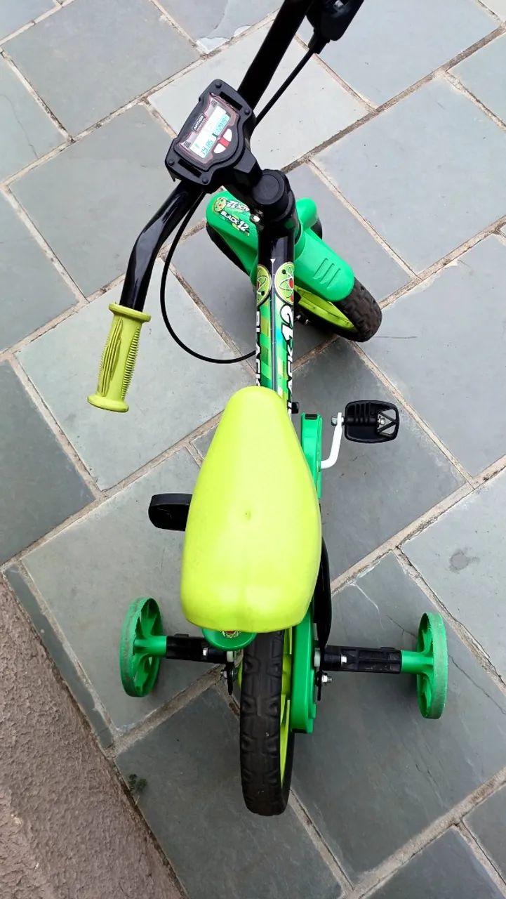 Bicicleta Verde aro 14 - Foto 2