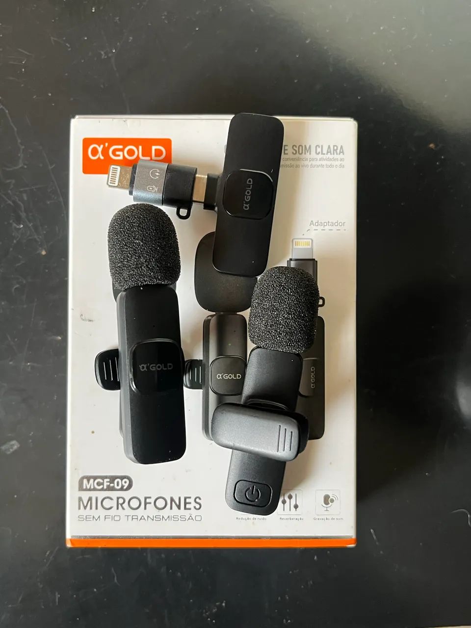Microfone sem fio - A gold  - Foto 2
