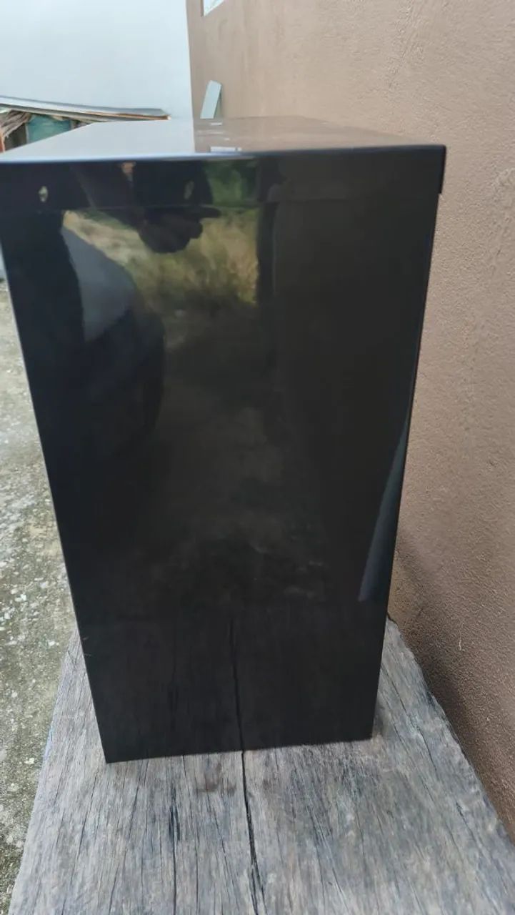 Armario Abrigo de Aço Preto para Medidor de Gas A50xL50xP25 - Foto 2